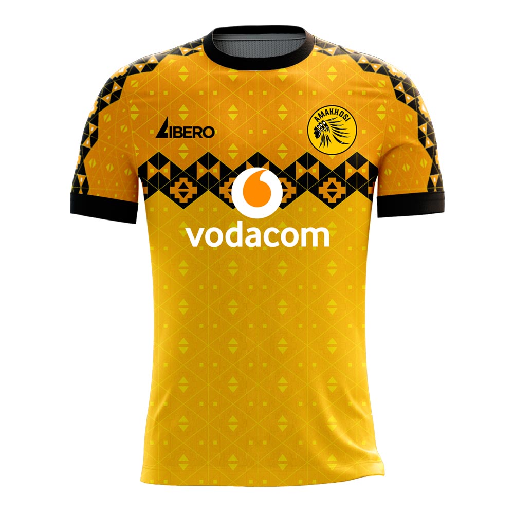 Kaizer Chiefs 2022-2023 Home Concept Football Kit (Libero)