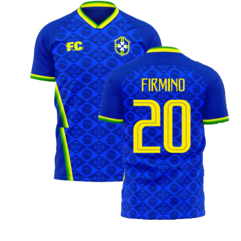 Brazil 2022 2023 Away Concept Football Kit Fans Culture FIRMINO 20