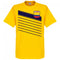Colombia James 10 Team T-Shirt - Yellow