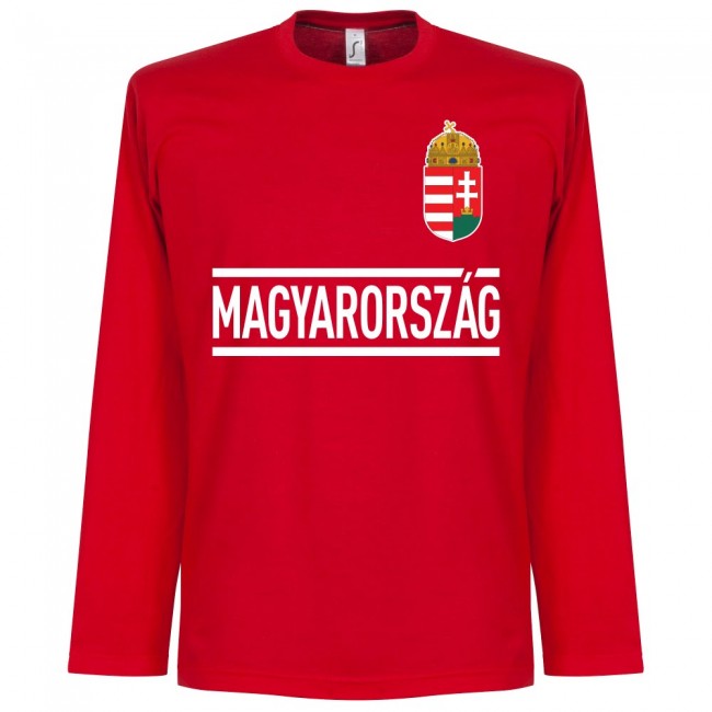 Hungary Dzsudzsak 7 Team L/S T-Shirt - Red