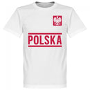 Poland Lewandowski Team T-Shirt - White