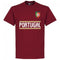 Portugal Ronaldo 7 Team KIDS T-Shirt - Maroon