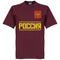 Russia Team Dzagoev T-shirt - Maroon