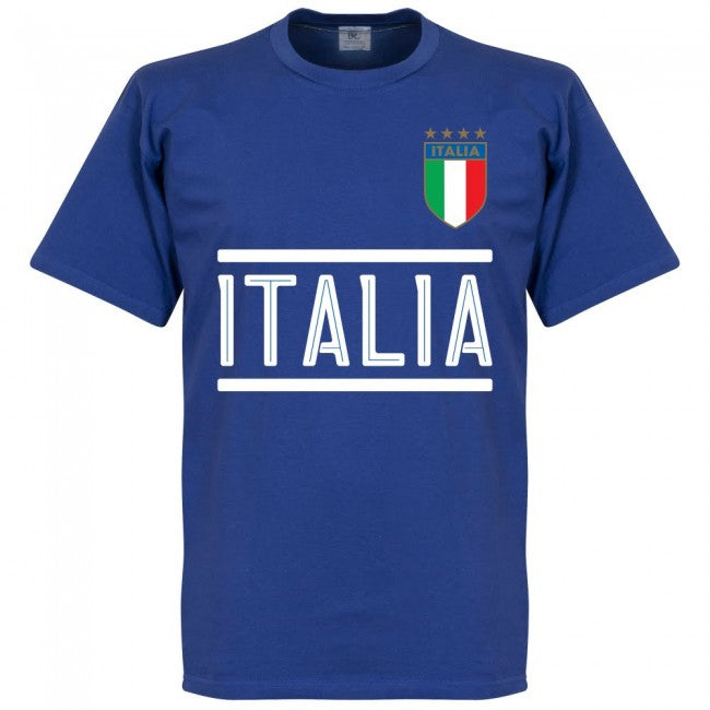 Italy Bernardeschi Team T-Shirt - Royal