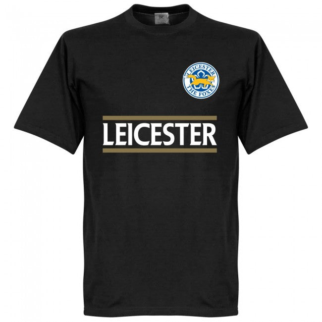 Leicester Tielemans 8 Team T-Shirt - Black