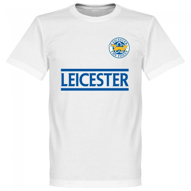Leicester Vardy 9 Team T-Shirt - White - Kids