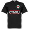 Cymru Ramsey 10 Team T-Shirt - Black