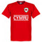 Cymru Bale 11 Team T-Shirt - Red