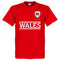 Cymru Ramsey Team T-shirt - Red