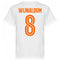 Holland Wijnaldum 8 Team T-Shirt - White
