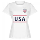 USA Press 23 Team Womens T-Shirt - White