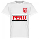 Peru Tapia 13 Team T-Shirt - White