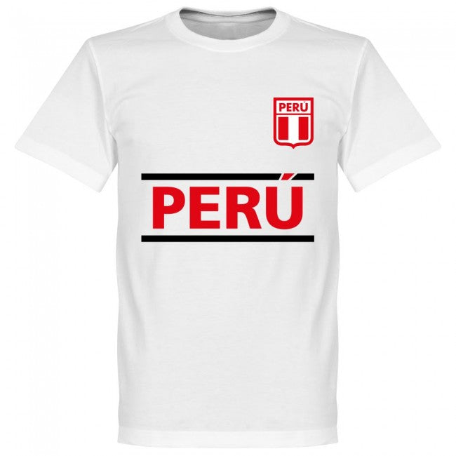 Peru Carrillo 18 Team T-Shirt - White
