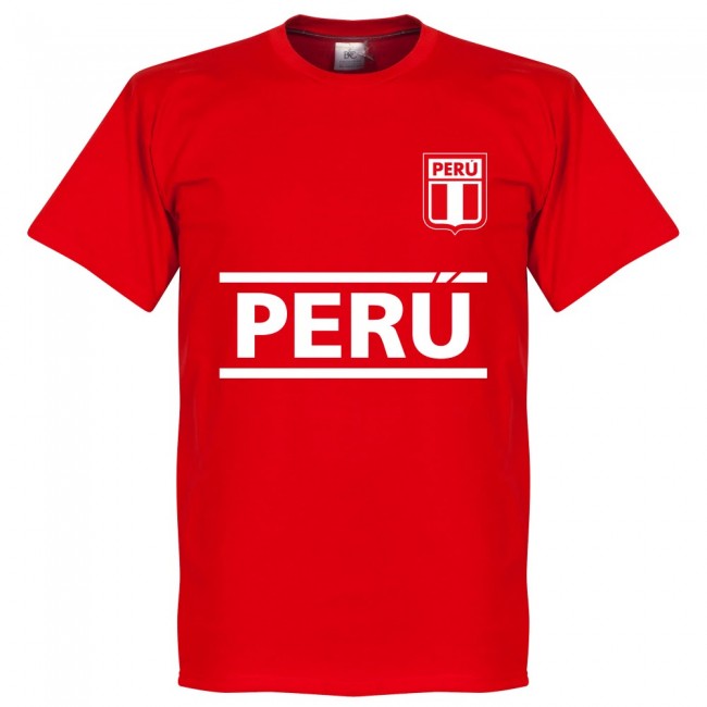 Peru Carrillo 18 Team T-Shirt - Red