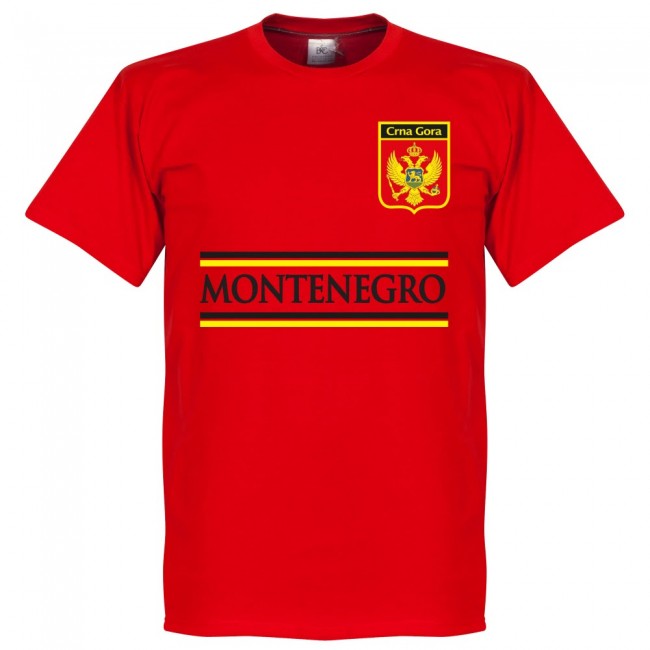 Montenegro Jovetic 10 Team T-Shirt - Red