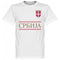 Serbia Matic 21 Team T-Shirt - White