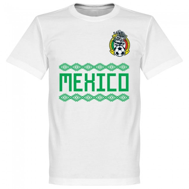 Mexico Jesus C. 17 Team T-Shirt - White