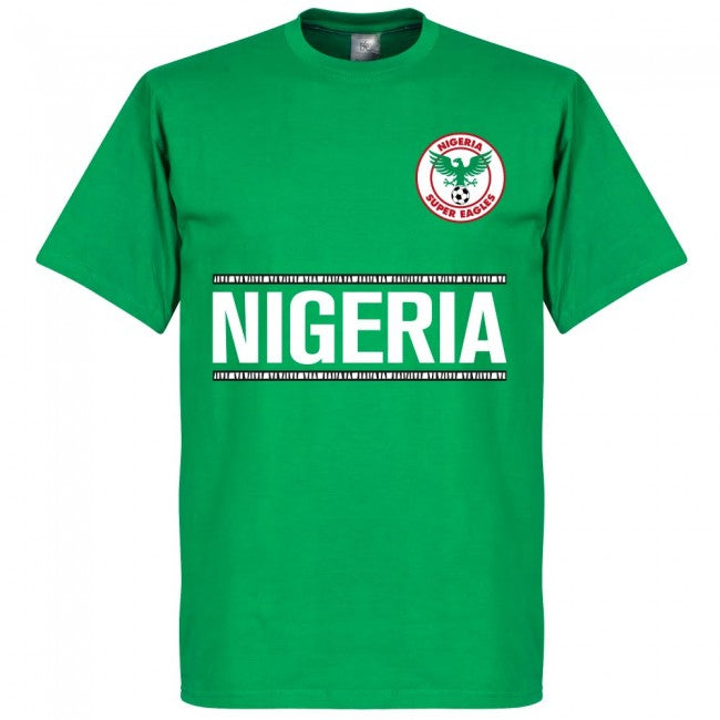 Nigeria Iwobi 18 Team T-Shirt - Green