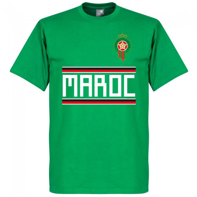 Morocco Boussoufa 14 Team T-Shirt - Green