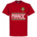 Morocco Ziyech 10 Team T-Shirt - Red