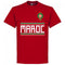 Morocco Ziyech 10 Team T-Shirt - Red