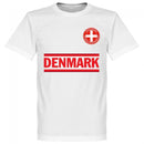 Denmark Bendtner 11 Team T-Shirt - White