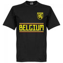 Belgium Courtois 1 Team T-Shirt - Black