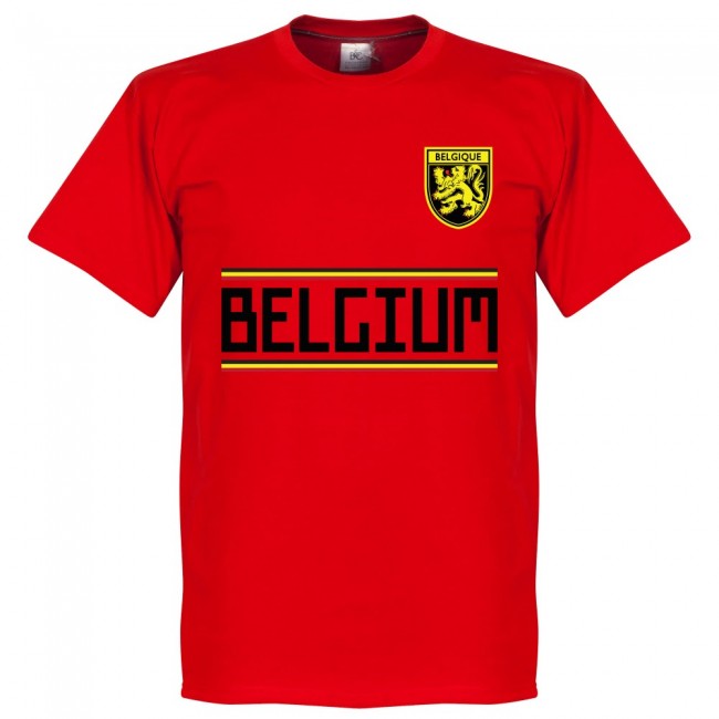 Belgium Hazard 10 Team KIDS T-shirt - Red