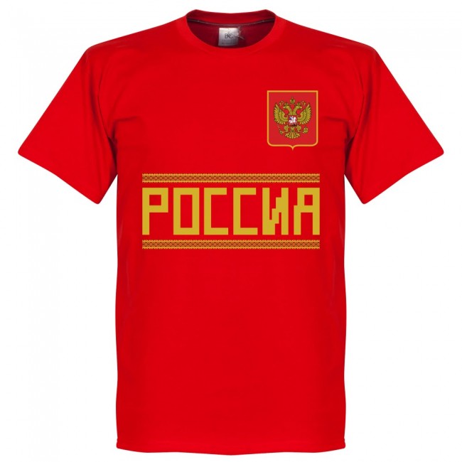 Russia Cheryshev 6 Team T-Shirt - Red