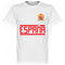 Spain Iniesta 6 Team T-Shirt - White