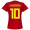 Spain Team Womens J.Hermoso 10 T-shirt - Red