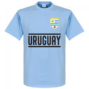 Uruguay Bentancur 6 Team T-Shirt - Sky