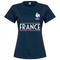 France Team Womens Renard 3 T-shirt - Navy