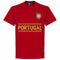 Portugal Ronaldo 7 Team T-Shirt - Red