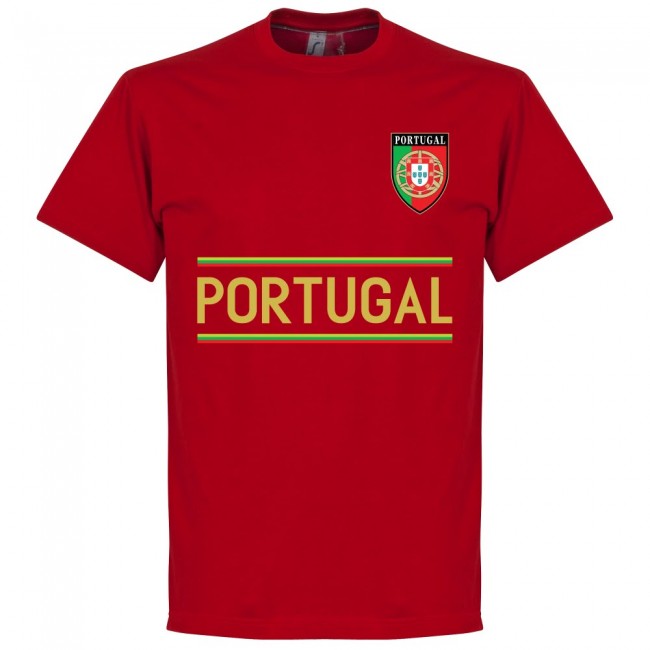 Portugal Ronaldo 7 Team T-Shirt - Red