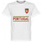 Portugal Ronaldo 7 Team T-Shirt - White
