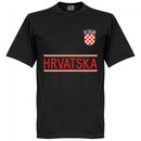 Croatia Kramaric 9 Team T-Shirt - Black