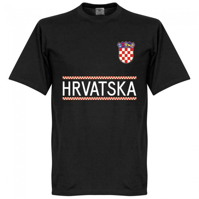 Croatia Subasic 1 Team GK T-shirt - Black