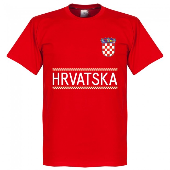 Croatia Rakitic 7 Team T-Shirt - Red