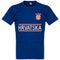 Croatia Mandzukic 17 Team T-Shirt - Blue