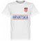 Croatia Perisic 4 Team T-Shirt - White