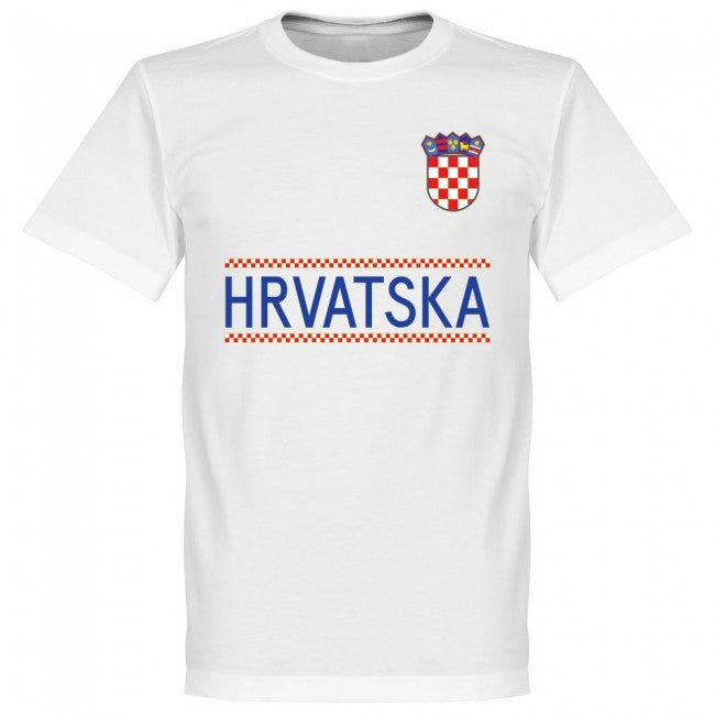 Croatia Rakitic 7 Team T-Shirt - White