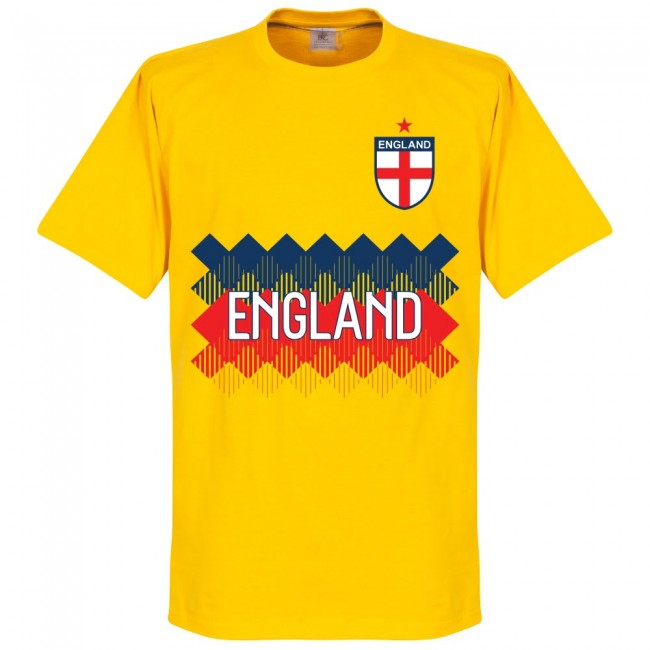 England Pickford 1 Team GK T-Shirt - Yellow