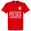 Poland Lewandowski 9 Team T-Shirt - Red