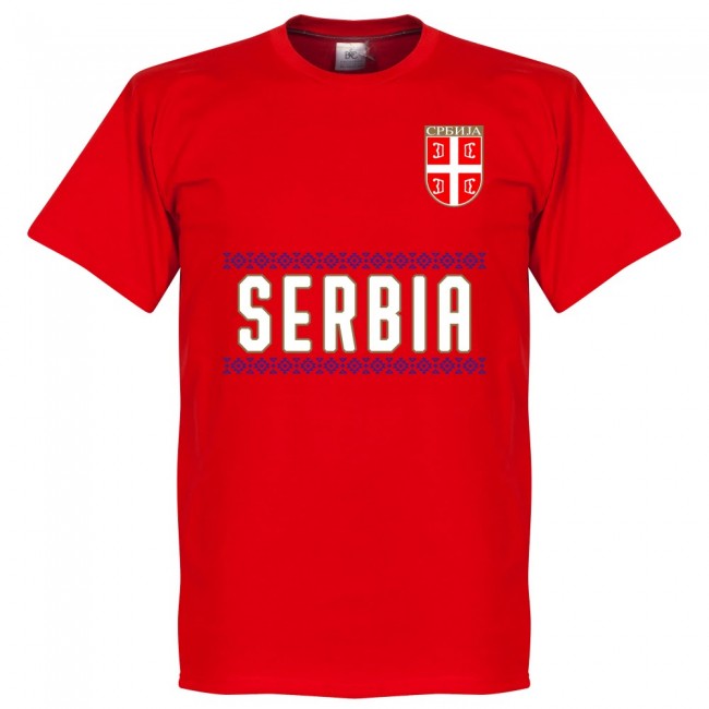 Serbia Sergej 20 Team T-Shirt - Red