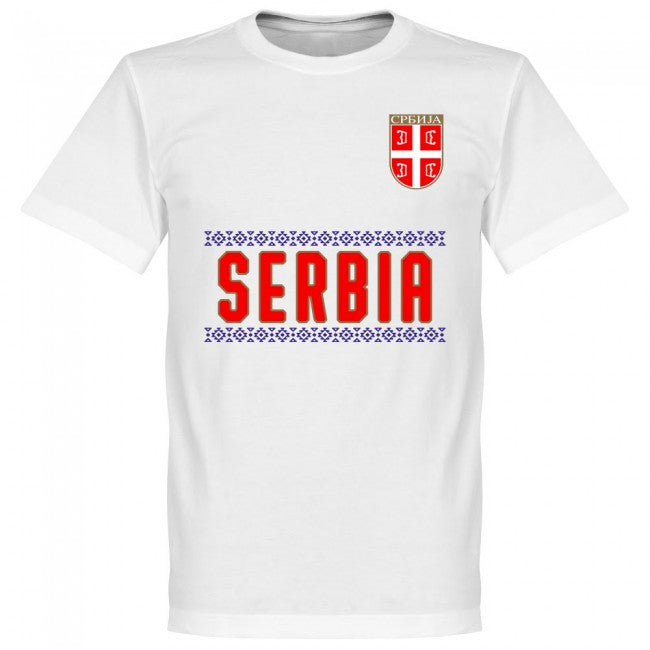 Serbia Matic 21 Team T-Shirt - White