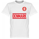 Denmark P. Elkjaer 10 Gallery Team T-Shirt - White