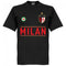 AC Milan Maldini 3 Gallery Team T-Shirt - Black