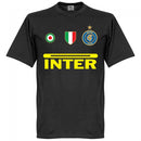 Inter Ronaldo 10 Team T-Shirt - Black