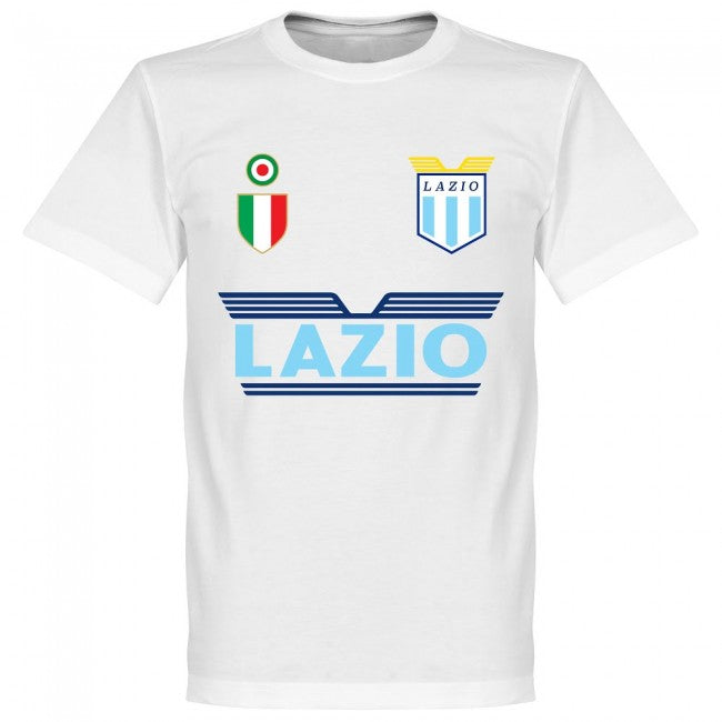 Lazio Di Canio 9 Team T-Shirt - White